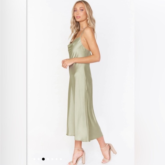 SOLD!!!!!!! Show Me Your MuMu Verona Cowl Dress - Picture 2 of 3